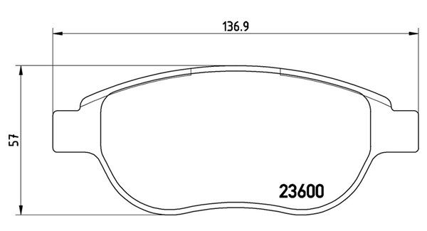 MAGNETI MARELLI Piduriklotsi komplekt,ketaspidur 363700461068